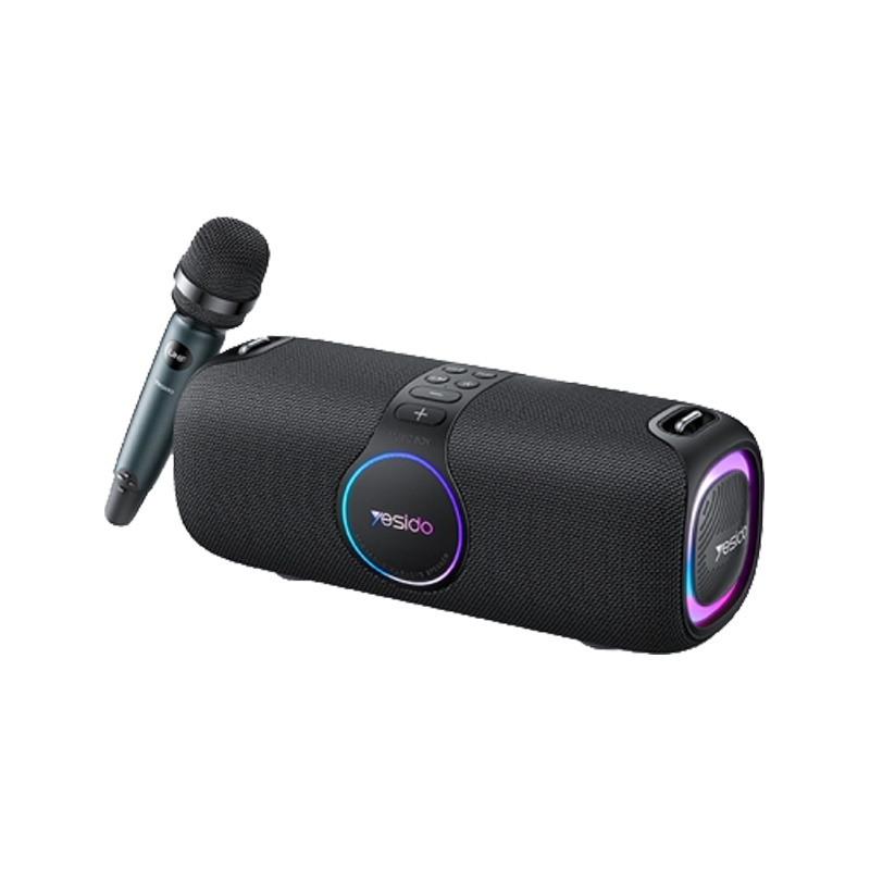 YESIDO YSW21 90W Wireless Speaker(with microphone) Black