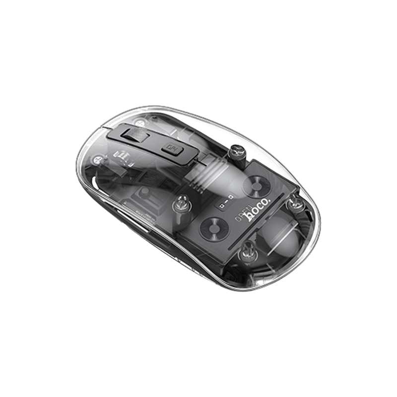 Hoco Computer Wireless Mouse 2,4G 1600 dpi GM29 Space White