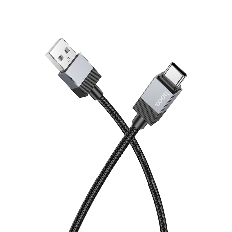 Hoco Cable USB A to Type C 3A X110 1 m Black