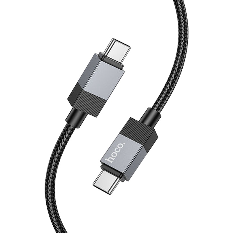 Hoco cable Type C to Type C 3A 60W X110 1 m Black