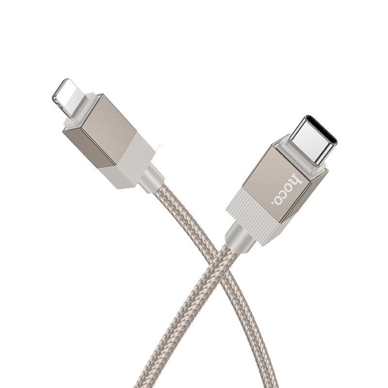 Hoco cable Type C to Lightning PD 27W X110 1 m gold