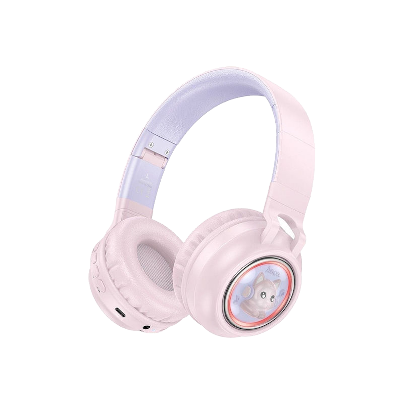 Hoco Wireless Headphones Bluetooth W50 Pink