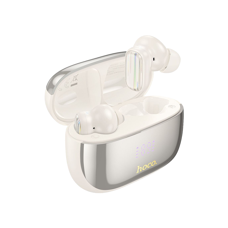 Hoco Wireless Earphones Bluetooth TWS ANC + ENC EQ20 Milky White