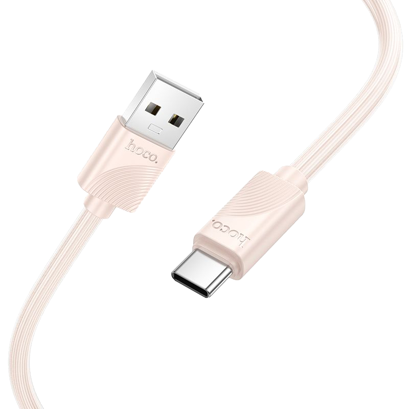 Hoco Data Cable X114 Fast Charging Type-c Pink