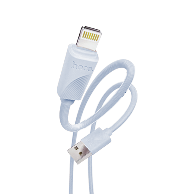 Hoco Data Cable X114 Fast Charging Lightning Blue