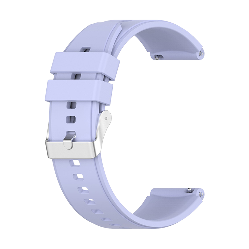 For Huawei Watch GT 3 Pro 46mm/GT 2 46mm Pro/GT 2 46mm Silicone Watch Band 22mm  - Purple