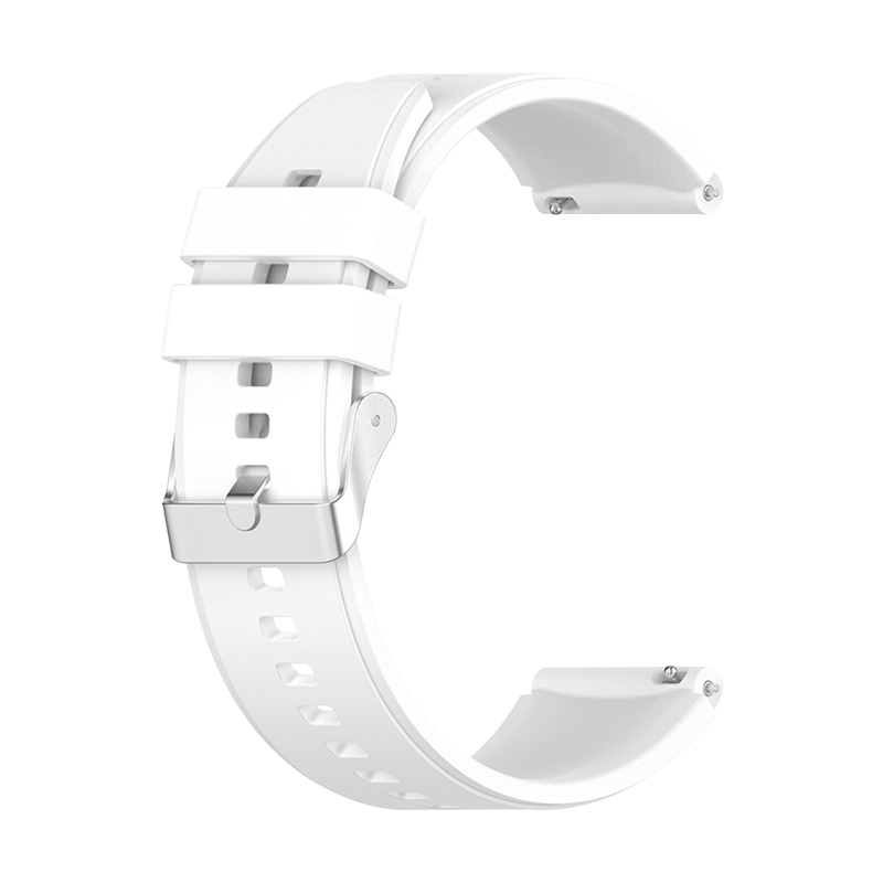 For Huawei Watch GT 3 Pro 46mm/GT 2 46mm Pro/GT 2 46mm Silicone Watch Band 22mm - White