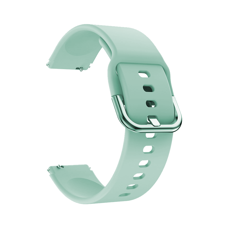 Kalebol KLB-SXKGJ-001 18mm Universal Smartwatch Strap Silicone Replacement Wrist Band - Green